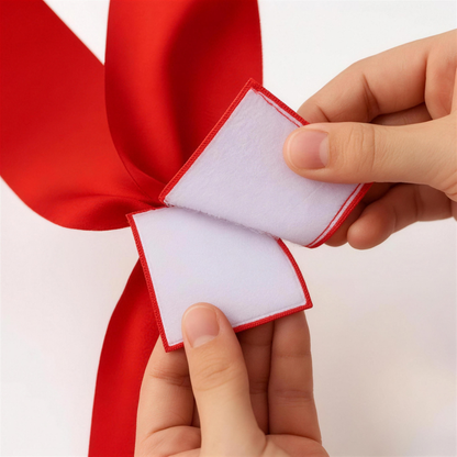 Bovella's Christmas Cabinet Bow