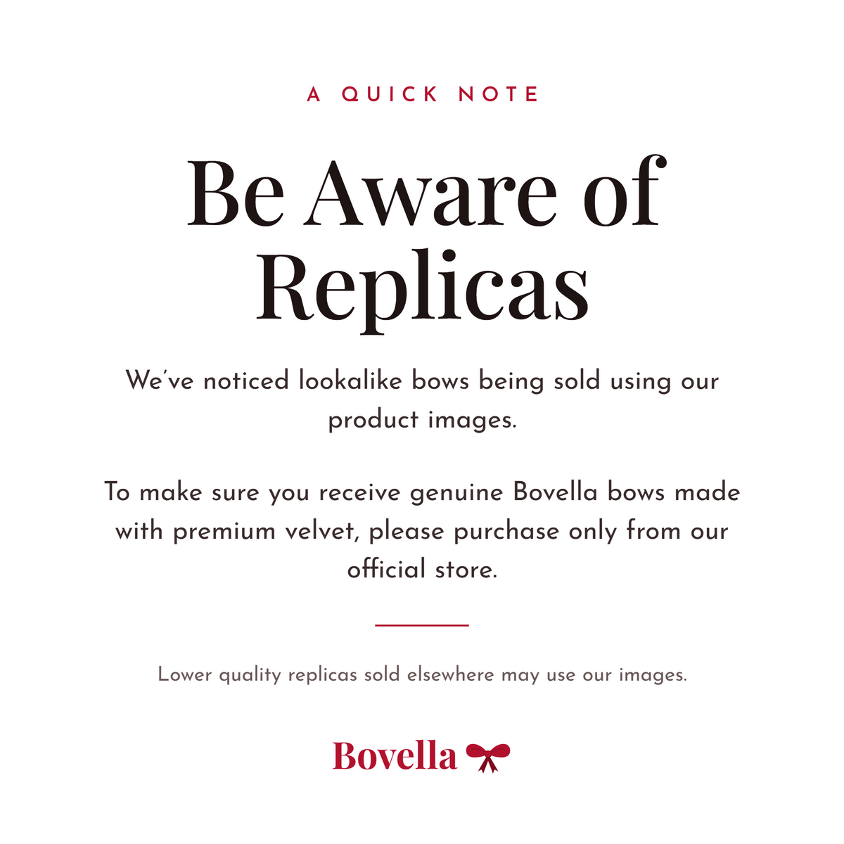 Bovella's Christmas Cabinet Bow
